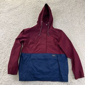 Eddie Bauer Burgundy and Navy Jacket
